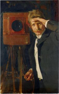 Portrait Of Photographer, Christian Franzen Artwork by Joaquin Sorolla y Bastida