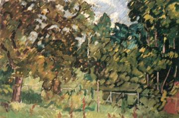 Meadow At Choisel Artwork by Louis Valtat