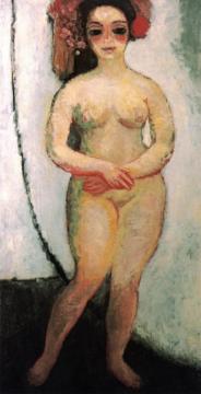 The Red Flower Artwork by Kees Van Dongen