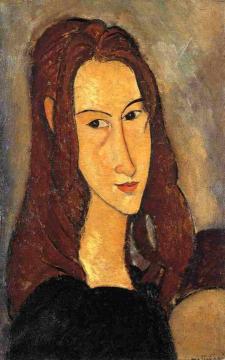 Red Haired Girl Artwork by Amedeo Modigliani