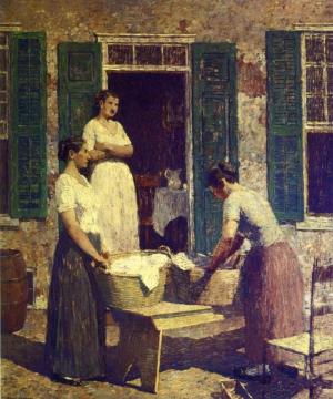 Washday Artwork by Robert Spencer