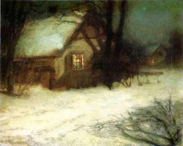 The Christmas Tree Artwork by John Twachtman