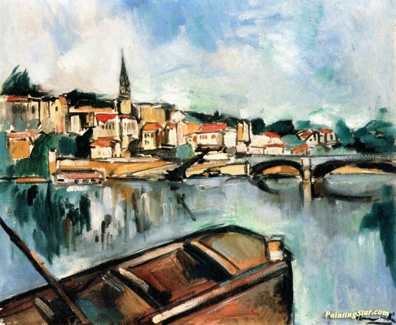 The Seine At Chatou Artwork by Maurice De Vlaminck