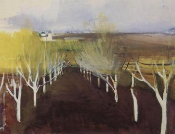Orchard Artwork by Zinaida Serebriakova