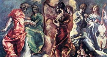 Angelic Concert Artwork by El Greco