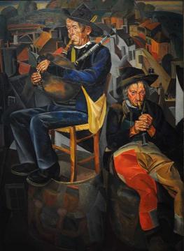 Musicians Artwork by Boris Grigoriev