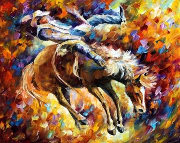 Rodeo Artwork by Leonid Afremov
