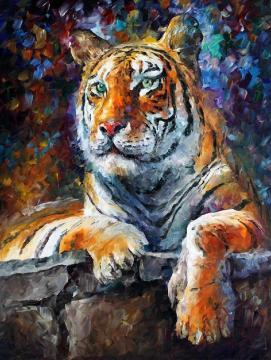 Siberian tiger Artwork by Leonid Afremov