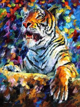 Tiger Artwork by Leonid Afremov