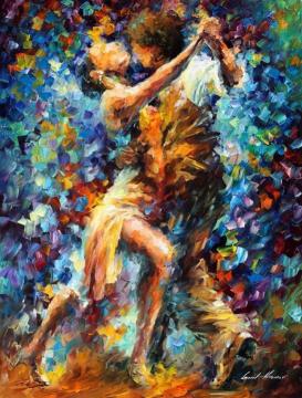 Internal struggle of lust Artwork by Leonid Afremov