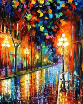 Before morning Artwork by Leonid Afremov