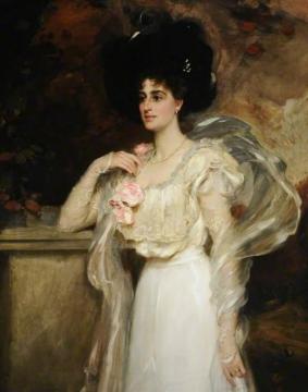 Portrait of a Lady Artwork by Sir James Jebusa Shannon