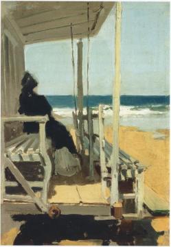 On San Sebastian Beach Artwork by Joaquin Sorolla y Bastida