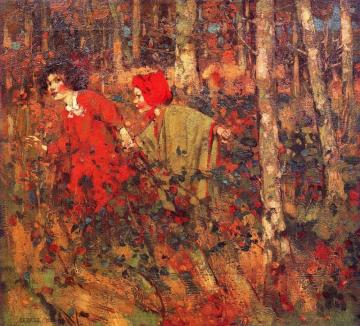 Through The Woods Artwork by George Henry