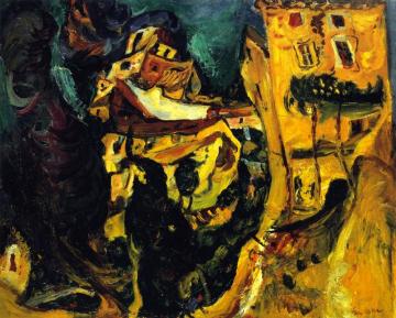 Landscape At Cagnes (la Gaude) Artwork by Chaim Soutine