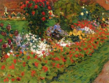 The Flower Garden Artwork by Louis Valtat