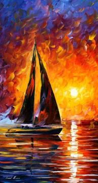 Full speed Artwork by Leonid Afremov