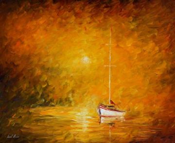 In the warm fog Artwork by Leonid Afremov