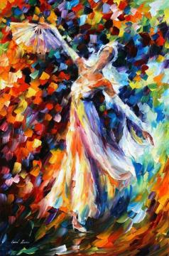 Snow queen Artwork by Leonid Afremov