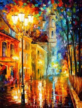 City Of Angels Artwork by Leonid Afremov