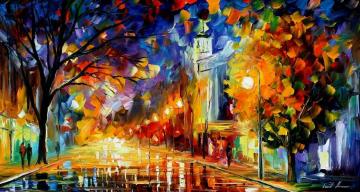 City of joy Artwork by Leonid Afremov