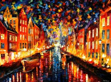 Copenhagen 2 Artwork by Leonid Afremov