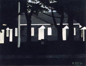 Birmingham Meeting House III Artwork by Horace Pippin