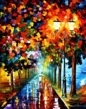 Burst Of Colors Artwork by Leonid Afremov