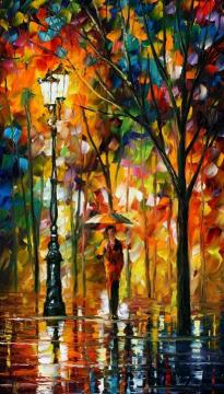 Circle of comfort Artwork by Leonid Afremov