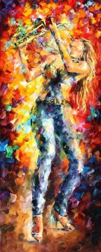 City vibes Artwork by Leonid Afremov