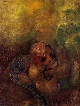 Chrysalis Artwork by Odilon Redon