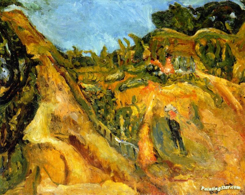 Landscape Of Southern France Artwork by Chaim Soutine