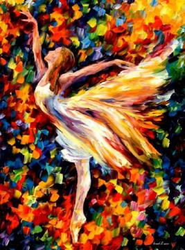 The beauty of dance Artwork by Leonid Afremov