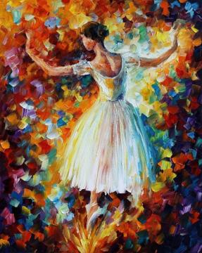 The symphony of dance Artwork by Leonid Afremov