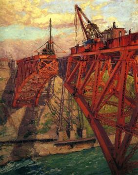 Building The Bridge Artwork by Claire Shuttleworth