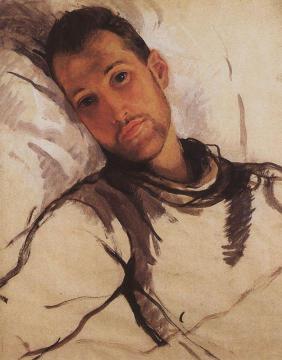 Portrait Of S. R. Ernst Artwork by Zinaida Serebriakova