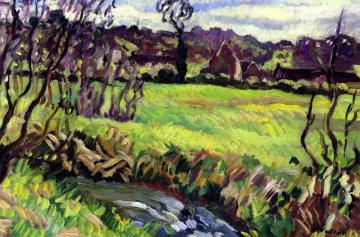 Landscape Near Choiseul Artwork by Louis Valtat