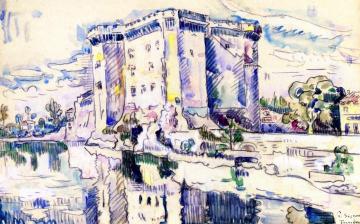 Tarascon Artwork by Paul Signac