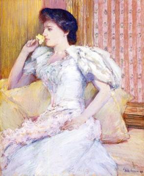 Lillie Artwork by Frederick Childe Hassam