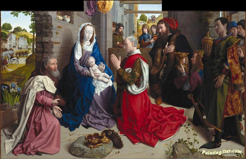 The Adoration Of The Kings Artwork by Hugo van der Goes