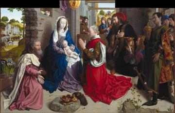 The Adoration Of The Kings Artwork by Hugo van der Goes