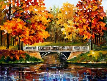 Fall blinks Artwork by Leonid Afremov
