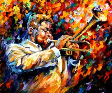 Dizzy gillespie Artwork by Leonid Afremov