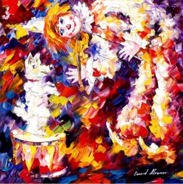 Doggy Artwork by Leonid Afremov
