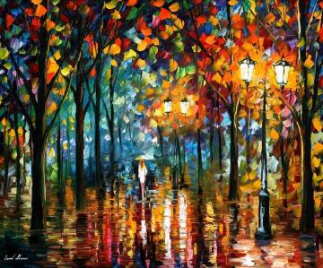 Magic Park Artwork by Leonid Afremov