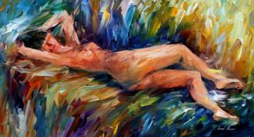 Moments of pleasure Artwork by Leonid Afremov