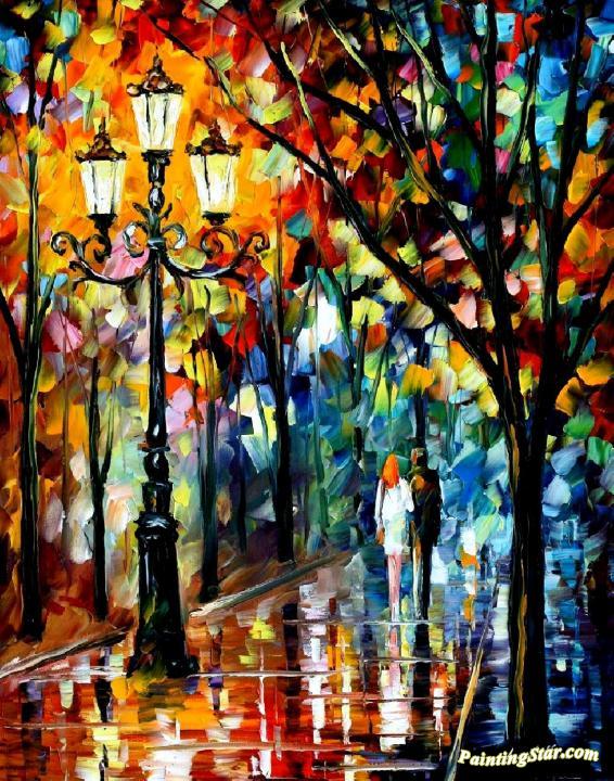 Kaleidoscope Of Love Artwork by Leonid Afremov