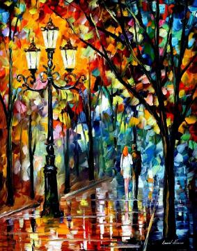Kaleidoscope Of Love Artwork by Leonid Afremov