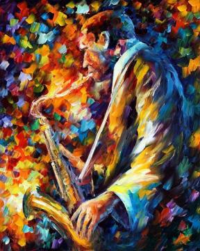 John coltrane Artwork by Leonid Afremov