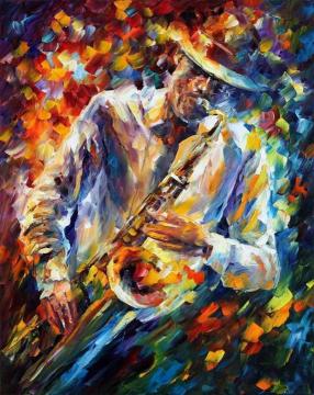 Late music Artwork by Leonid Afremov